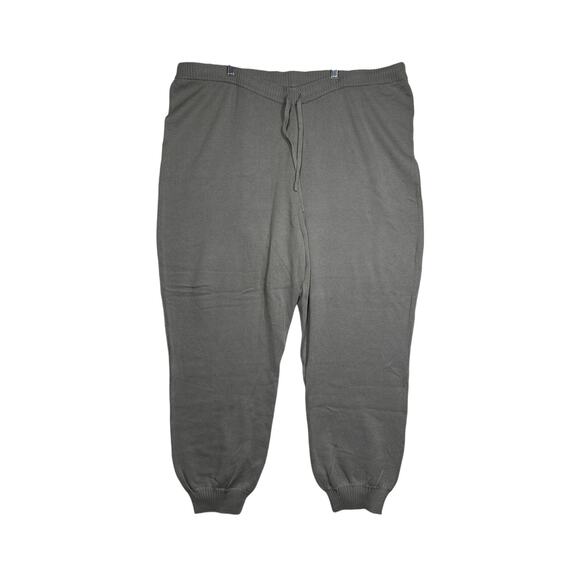 Jason Wu Women's Jacquard Sweater Joggers Pockets Loungewear Gray Size 2X - Picture 1 of 9